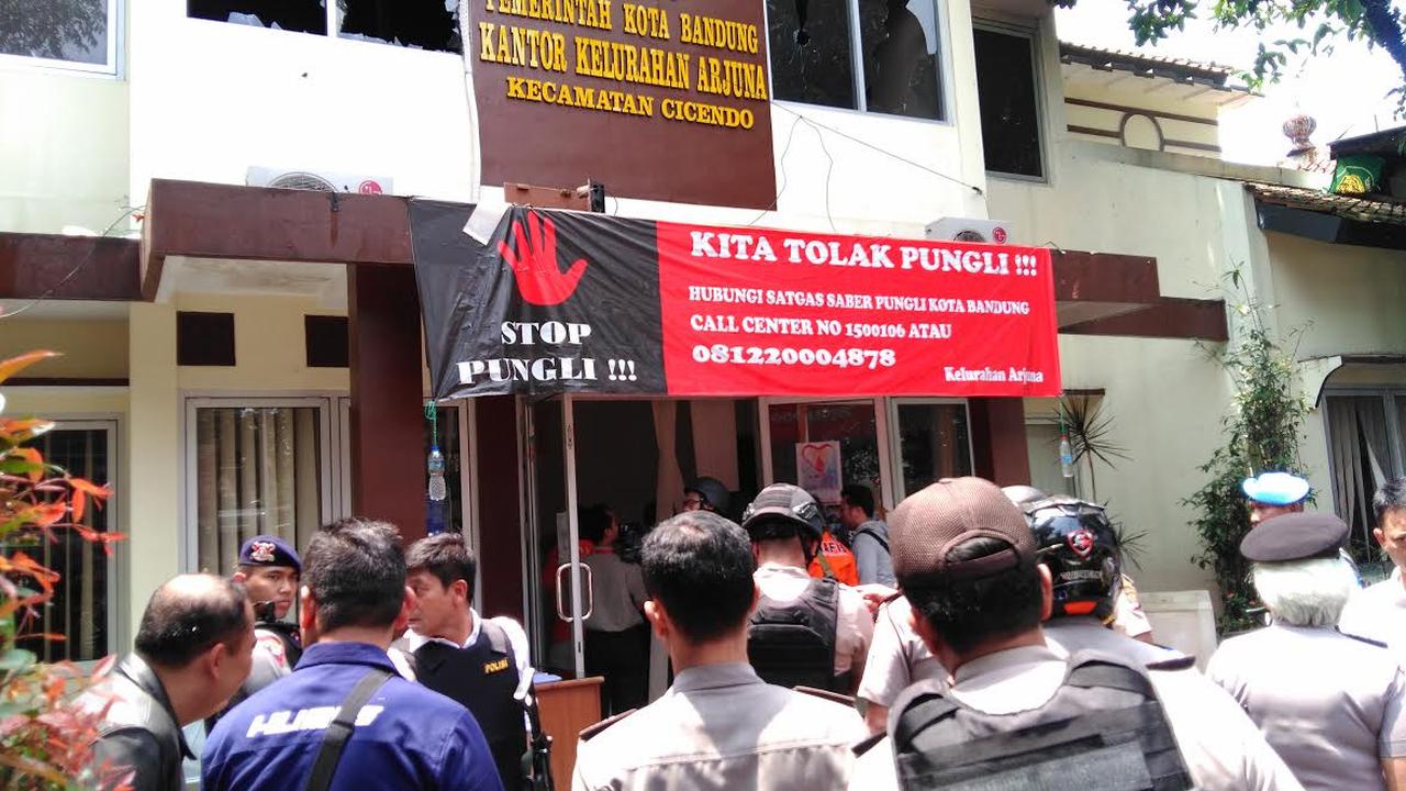 Lokasi bom Bandung di Kelurahan Arjuna, Cicendo