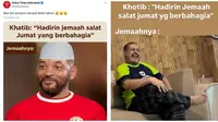 6 Meme 'Hadirin Jamaah Salat Jumat yang Berbahagia' Usai Indonesia vs Arab Saudi Ini Kocak