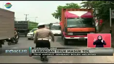 Pembangunan 3 proyek Jasa Marga dan kendaraan besar yang melintas mempengaruhi kemacetan.