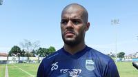 Striker Persib Bandung, David da Silva. (Bola.com/Erwin Snaz)