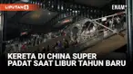 China memprediksi jumlah perjalanan kereta api mencapai 77,8 juta selama libur Tahun Baru. Otoritas perkeretaapian menyiagakan ribuan perjalanan tambahan untuk mengantisipasi lonjakan penumpang.