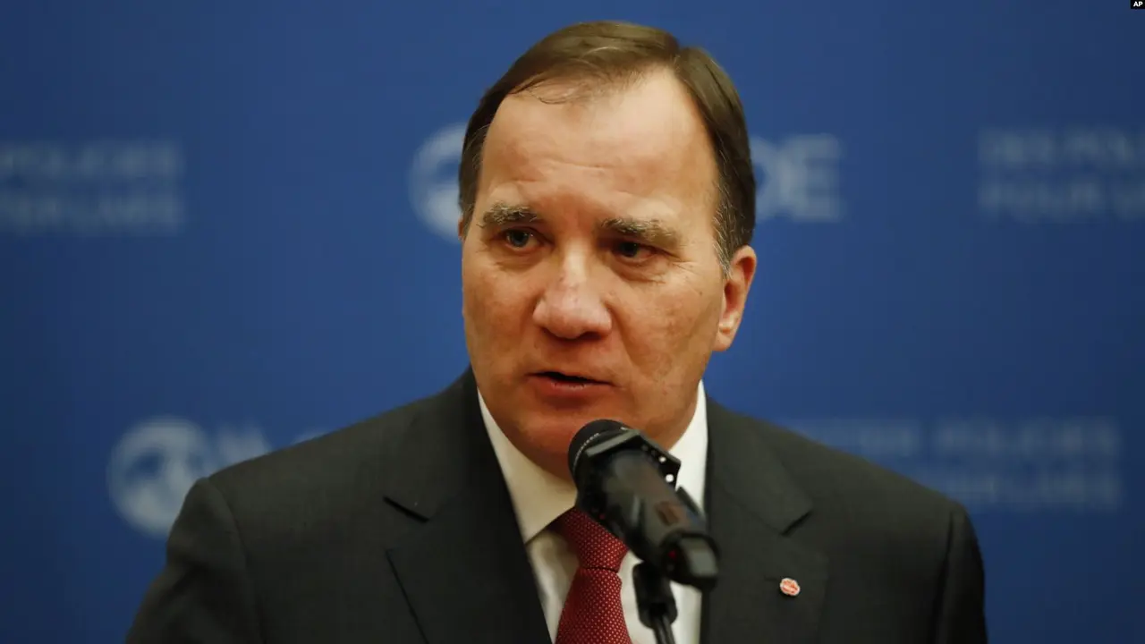 Perdana Menteri Swedia Stefan Lofven. (AP)