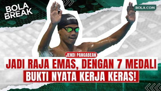 7 Emas ASEAN Para Games, Jendi Pangabean Cetak Sejarah!