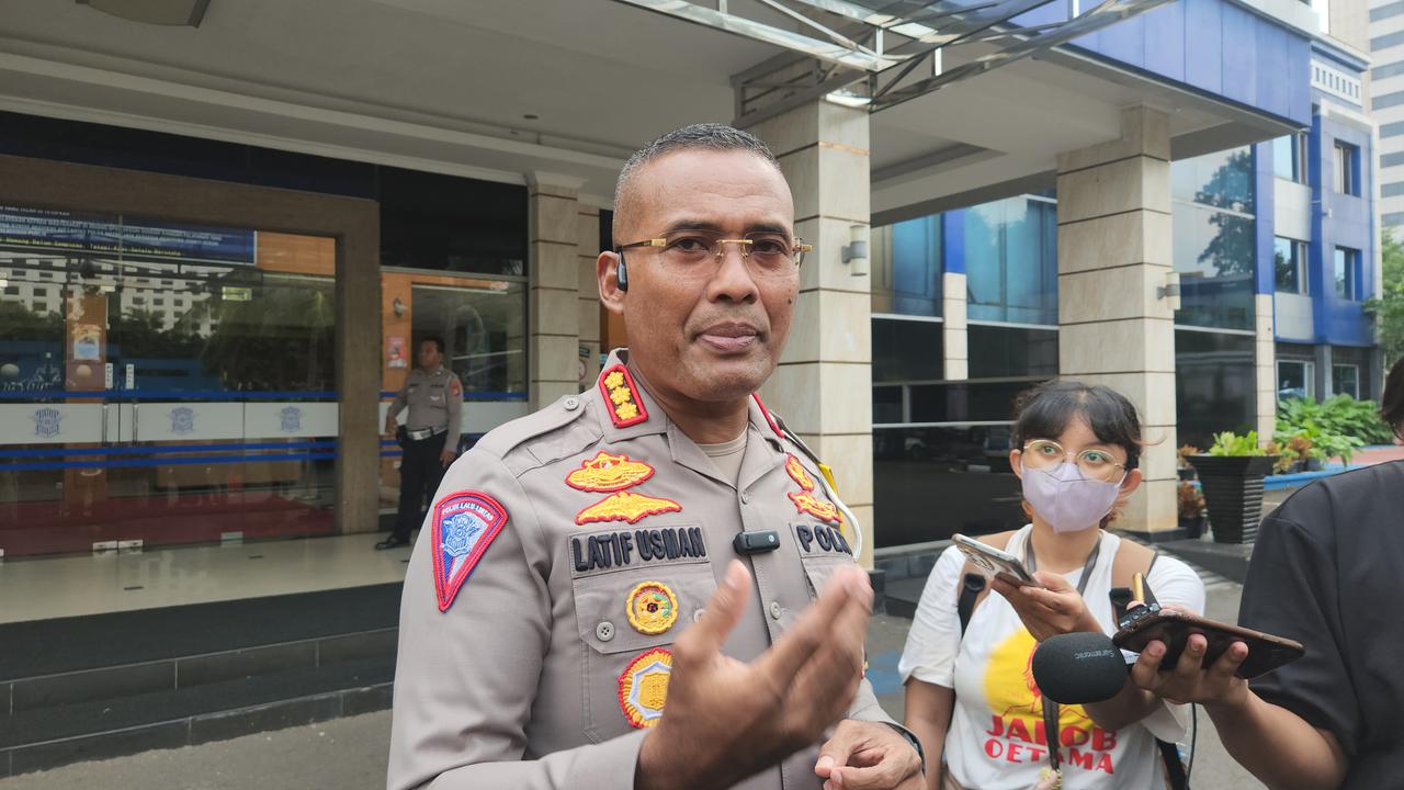 Dirlantas Polda Metro Jaya Kombes Latif Usman.
