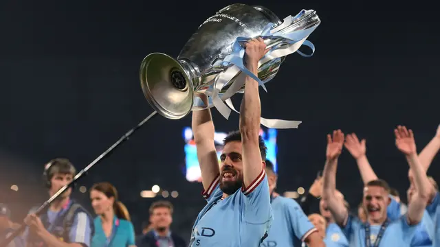 Gelandang Manchester City, Bernardo Silva.