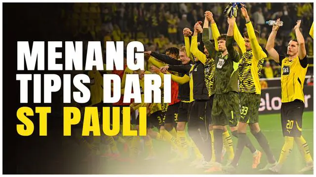 Berita Video, momen Borussia Dortmund kalahkan St Pauli pada Sabtu (19/10/2024)