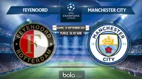 Susunan Pemain Feyenoord Vs Manchester City