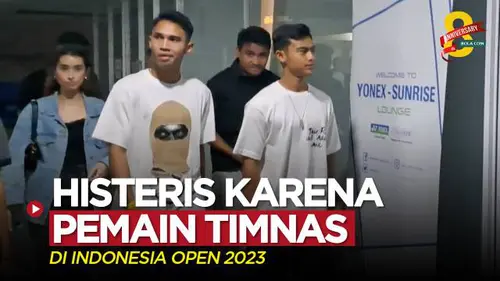 VIDEO: 4 Pemain Timnas Indonesia Hadir di Indonesia Open, Penonton Istora Berteriak Histeris