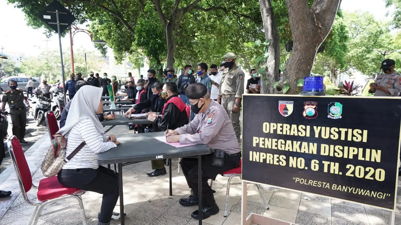 Operasi Yustisi Banyuwangi