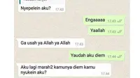5 Chat Kocak yang Buktikan Kalau Pria Selalu Salah di Mata Wanita