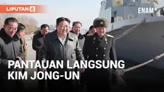 Kim Jong-un Pantau Pembangunan Kapal Perang