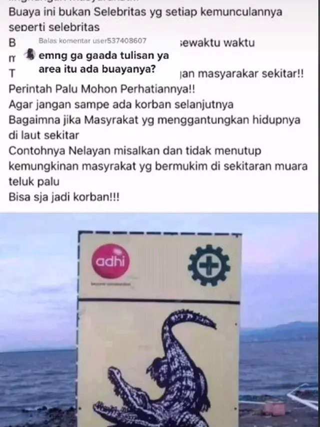 Viral Video Pria Diterkam Buaya di Palu Hingga Tangannya Nyaris Putus
