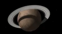 Cincin itu nantinya akan terbentuk berasal dari pecahan puing Phobos (Doc: Berkeley News)