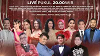 Konser Para Juara ditayangkan Indosiar live Jumat, 25 Desember 2020 pukul 20.00 WIB