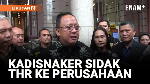 VIDEO: Kadisnaker Sidak ke Perusahaan, Tanya Soal THR