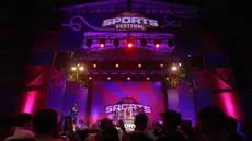 Gelaran Vidio Sports Festival resmi digelar di Plaza Timur Senayan, Jakarta, pada Sabtu (18/10/2025). (Bola.com/M Iqbal Ichsan)
