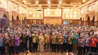 Keramaian pengisi dan peserta acara Studium Generale Rakernas IMA 2023 Padang, Jumat (19/5/2023). Foto dok. Indonesia Marketing Association