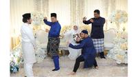 6 Pemotretan Anak Bungsu dengan 3 Kakak Laki-Lakinya di Pernikahan Ini Kocak (Twitter/mohd_nizamuddin)
