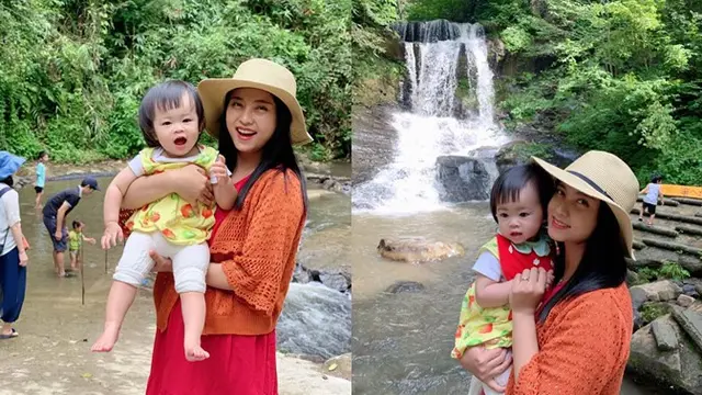 Tiga tahun menikah, Rica dan suami dikarunia anak perempuan yang menggemaskan.