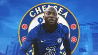 Chelsea - Ilustrasi Romelu Lukaku (Bola.com/Adreanus Titus)