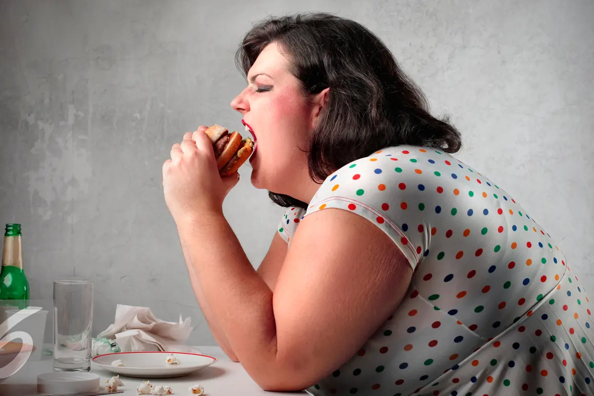 Ilustrasi Badan Gemuk atau Obesitas (iStockphoto)
