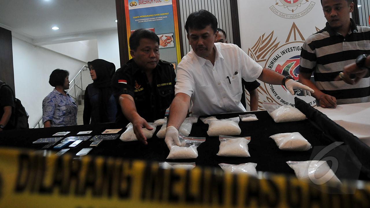 Pengedar Sabu Asal Sri langka di Bekuk Bareskrim Polri