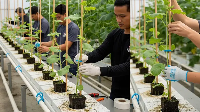 cara budidaya melon hidroponik hasil melimpah super lebat