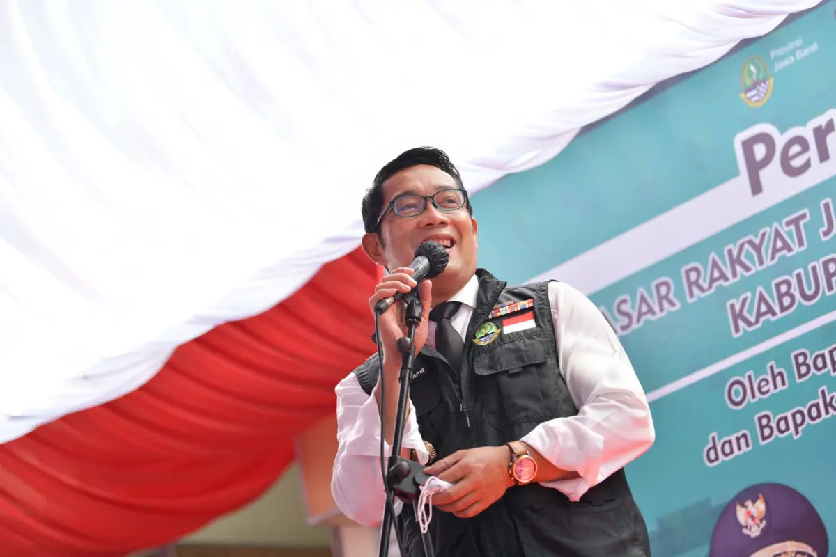 Gubernur Jawa Barat Ridwan Kamil