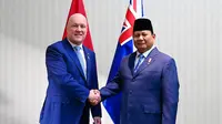 Bertemu Prabowo, PM Selandia Baru Apresiasi Upaya Pembebasan Pilot Susi Air