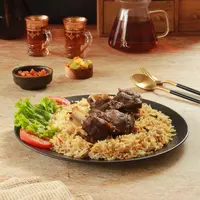 ilustrasi nasi mandhi/Catursari/Shutterstock