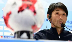 Federasi Sepak Bola Thailand (FAT) resmi menunjuk Masatada Ishii sebagai pelatih anyar Timnas Thailand, Rabu (22/11/2023). (AFP/Toru Yamanaka)