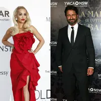 Rita Ora dan Gerard Butler (Bintang/EPA)