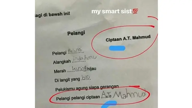 6 Jawaban Siswa saat Mengerjakan Tugas Bahasa Indonesia Ini Kocak