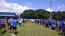 Skuat Persib Bandung menggelar sesi latihan ringan di Lapangan Panahan, Jalan Pajajaran, Kota Bandung, Rabu (26/2/2020). (Liputan6.com/Huyogo Simbolon)