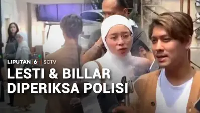 Pasangan artis Rizky Billar dan Lesti Kejora diperiksa sebagai saksi kasus dugaan penyebaran berita bohong atau hoaks. Sebelumnya, Rizky Billar melaporkan enam akun media sosial terkait hoaks perselingkuhannya dengan Asila Maisa, putri dari Wakil Bup...