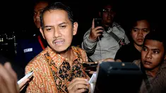 Anggito Abimanyu resmi mengundurkan diri sebagai Dirjen Penyelenggaraan Haji dan Umrah Kemenag, Jumat (30/5/14). (Liputan6.com/Helmi Fithriansyah)