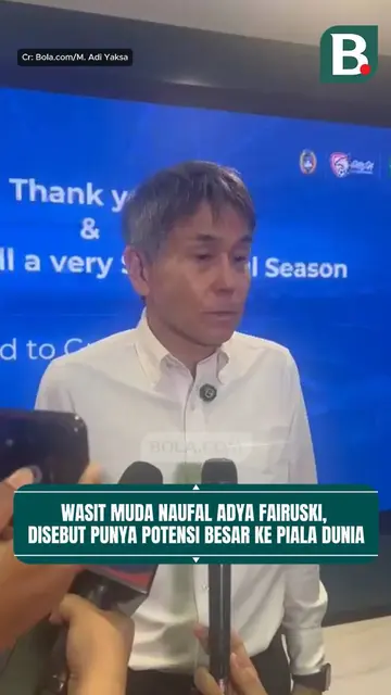 Wasit muda Naufal Adya Fairuski disebut punya potensi besar ke piala dunia