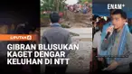 Dalam kondisi gelapnya malam, Wapres Gibran mendengar keluhan masyarakat, salah satunya masalah infrastruktur di NTT.