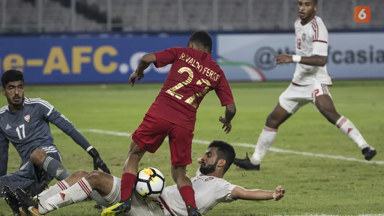 Timnas Indonesia U-19 Vs UEA U-19