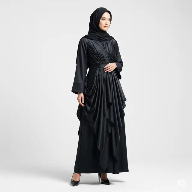 8 Model Gamis yang Cocok untuk Perut Buncit: Tampil Langsing & Percaya Diri