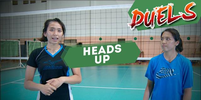 VIDEO: Duel Seru Yolla Yuliana Vs Novriali Yami dalam Game Heads Up