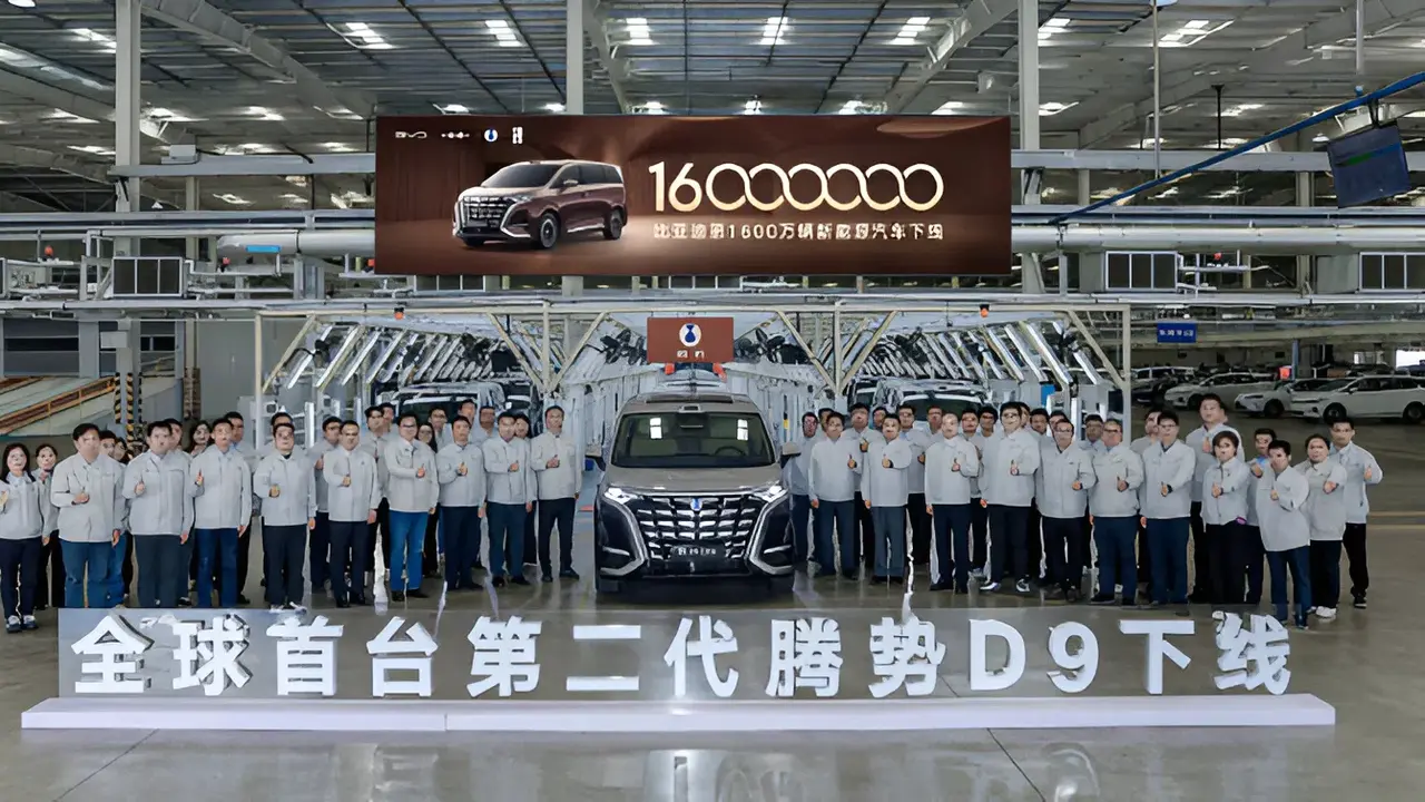 Cetak Rekor, Produksi Kendaraan Listrik BYD Tembus 16 Juta Unit (Carnewchina)