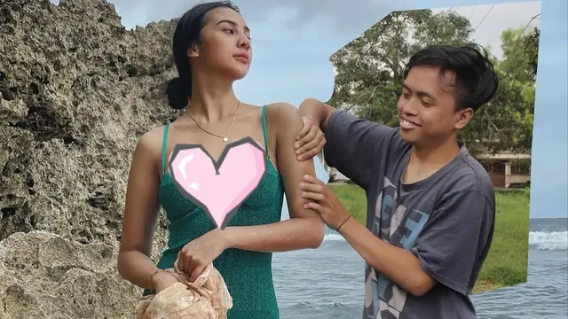 Penuh Imajinasi, 6 Editan Foto Pria Traveling Bareng Anya Geraldine Ini Kocak