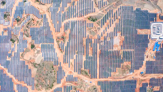 FOTO: Melihat Sumber Energi Ramah Lingkungan di Weining China
