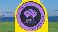 Maybank Marathon 2025, World Athletics Elite Label Road Race. (Bola.com/Wiwig Prayugi)