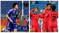 Lengkap sudah 24 kontestan yang akan berlaga pada ajang Piala Dunia U-20 2023 di Indonesia pada 20 Mei hingga 11 Juni 2023. Dua tiket terakhir resmi diraih oleh dua raksasa Asia, Jepang dan Korea Selatan setelah memastikan lolos ke babak semifinal Piala Asia U-20 2023. Dalam laga perempatfinal, Minggu (12/3/2023) keduanya mampu menyingkirkan lawan-lawannya. Jepang menaklukkan Yordania dengan skor 2-0, sementara Korea Selatan mesti melewati babak perpanjangan waktu untuk menjinakkan China dengan skor 3-1 (1-1). (Kolase AFC)