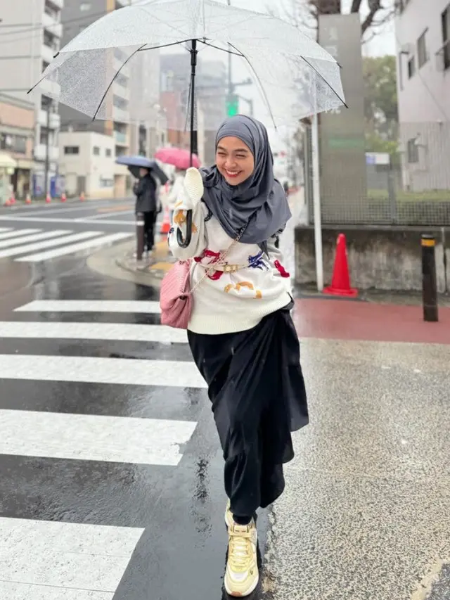 Ria Ricis saat Liburan ke Jepang Bareng Moana