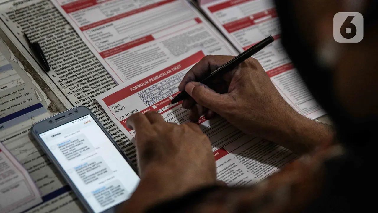Pembatalan Tiket Mudik 2020
