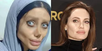 Sahar Tabar adalah gadis Iran yang rela menjalani 50 kali operasi agar wajahnya mirip dengan sang idola Angelina Jolie. (cloudmind.info)