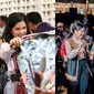 Annisa Pohan kembali pakai aksesori branded saat kunjungan ke Kalimantan Timur (@annisayudhoyono)